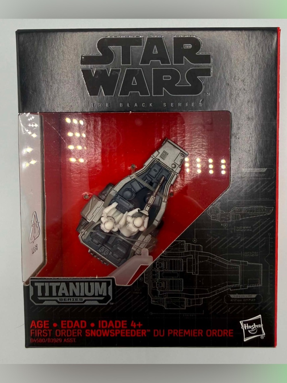 Star Wars Black Series Titanium Die Cast Vehicle 11 First Order Snowspeeder